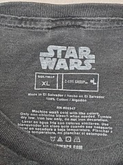 STAR WARS C-LIFE GROUP SCI-FI GRAPHIC T-SHIRT MEN SIZE XL (22×30) BLACK.