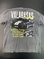 Valabasas Vintage T-Shirt Mens 2XL Gray Faded Look Shirt Always Push The Needle