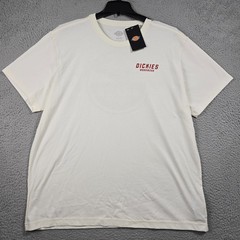 Dickies Workwear SHIRT Mens 2XL XXL White Casual America Eagle Distressed NWT