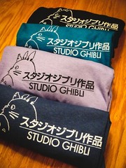 Vintage Studio Ghibli T-Shirt, Anime Manga, Spirited Away, Mononoke, Totoro