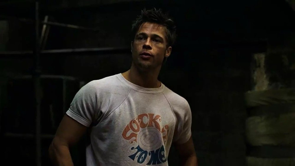 Tyler Durden Movie Accurate Sock It To Me Shirt 3XL MAX CADY XL USA Fight Club 1