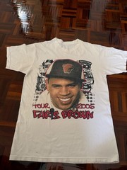 CHRIS BROWN 2006 TOUR CONCERT MERCH T SHIRT MEN’S SIZE M