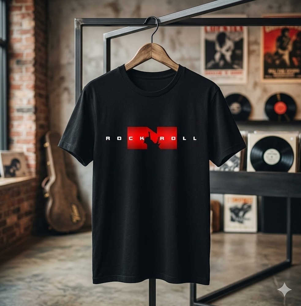 Rock N Roll Guitar T-Shirt – H094