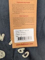 NWT FJALLRAVEN Forest Mirror T-Shirt Sz M Short Sleeve Organic Cotton Sample