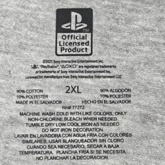 NEW PlayStation Gray and Camo Print Tank Top Men’s Size 2XL XXL Sony NWT