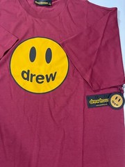 Drew House mascot ss tee burgundy Size XXS/XS/S/M/L/XL/XXL