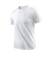 Men’s Running Quick Drying T-shirts Breathable Hiking Fishing Tees.