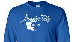 Bossier City Louisiana T-Shirt Long Sleeve Graphic tee