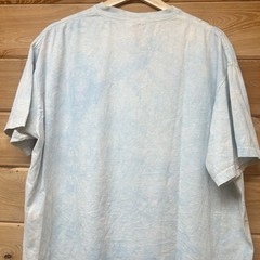 Vintage The Mountain Light Blue Tie Dye Fairy Forest Nature Graphic T Shirt L/XL