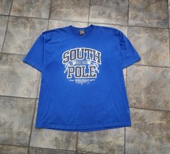 Vintage Y2K SouthPole Men’s 5XL Streetwear Hip Hop Spellout Logo T Shirt