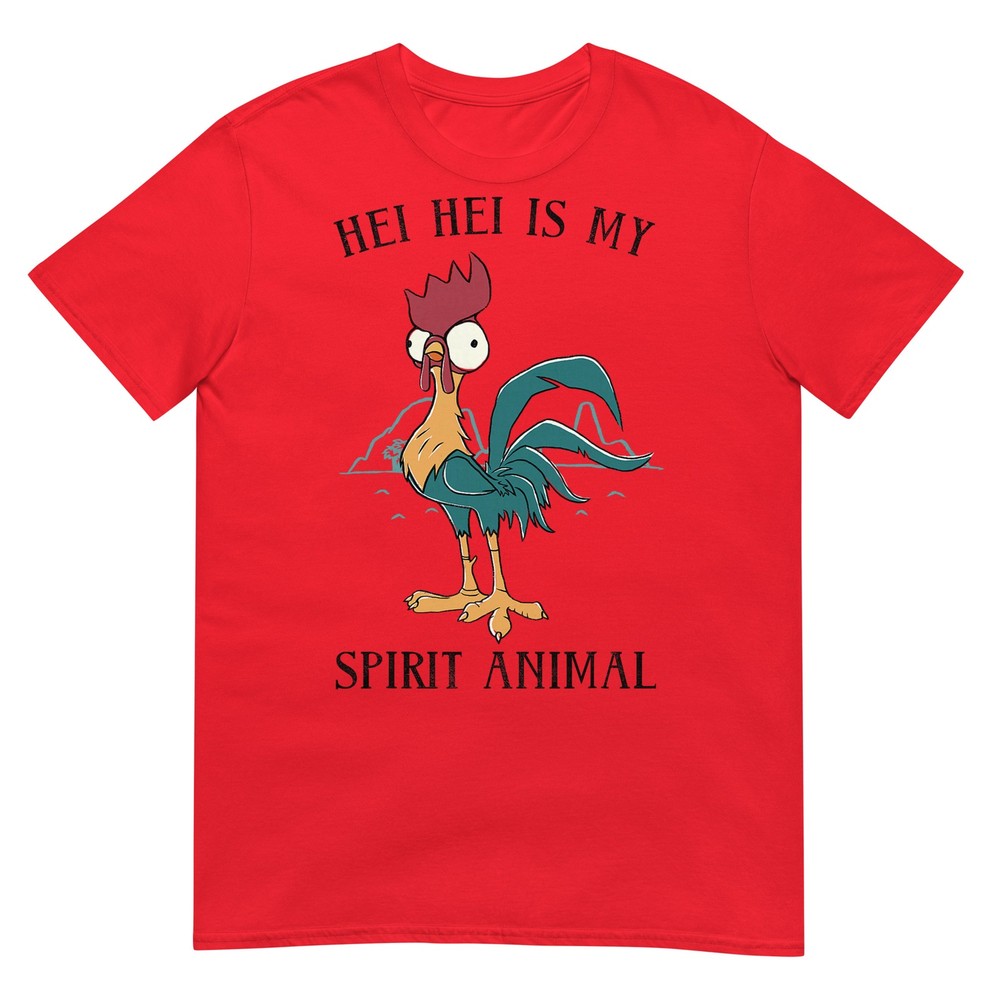 Disney Moana HEI HEI is My Spirit Animal Portrait T-Shirt