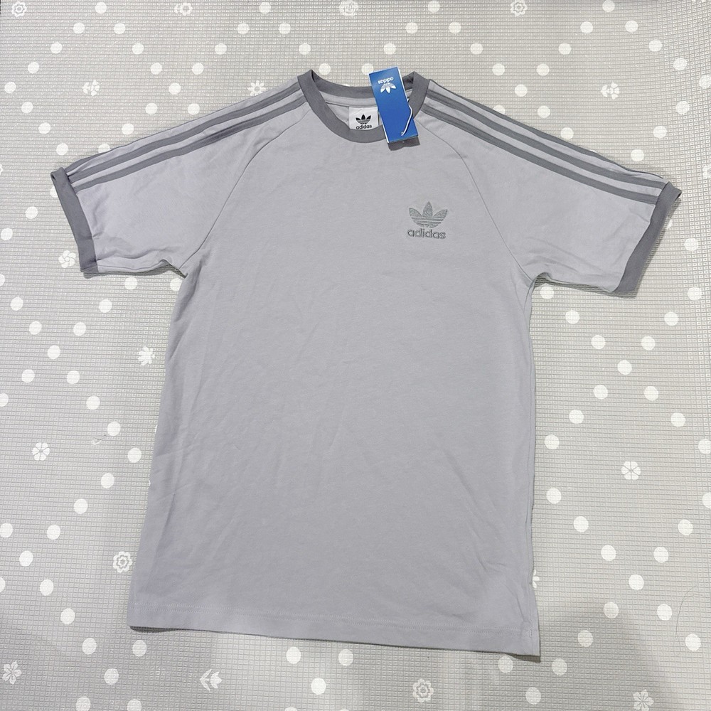 ADIDAS ORIGINALS 3-STRIPES CALIFORNIA TREFOIL SHIRT ~men SIZE S #JN7016 (B)