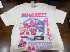 Adult Hello Kitty Tokyo Speed Shirt Small NWT