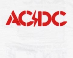 AC/DC Men’s High Voltage Album and Song Titles Short Sleeve T-Shirt Tee