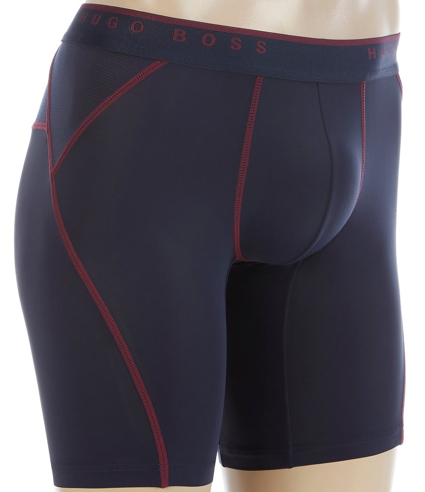 HUGO BOSS Mens Boxer Brief Shorts Underwear Long Dynamic SIZE S LB