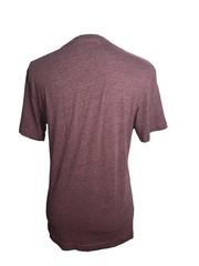 American Eagle Super Soft Women’s Crewneck Short Sleeve Maroon Graphic Spelliut