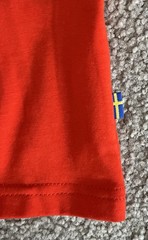 NWT Fjallraven 1960 Logo mens t shirt sz M orange