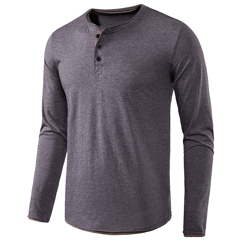 Zonbailon men’s t-shirt solid color quick dry moisture wicking breathable shirt
