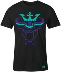 “Crown Bull” Mens T-Shirt to Match “Alternate Grape” 5’s