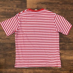 Vintage 90s St. Johns Bay Waldo Single Stitch Pocket T Shirt L USA Ringer Skater