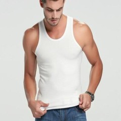 3 pcs Men’s Pure Cotton Bodybuilding Tank Top | Athletic Vest for Gym & Training