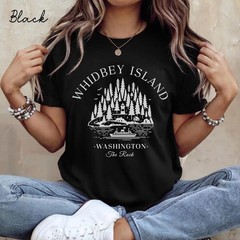 Whidbey Island Shirt Travel Gift for Washington Trip Lovers Souvenir Tee