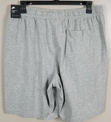 NIKE SWOOSH OUTFIT SHIRT + SHORTS SET GYM WORKOUT BLACK GREY NEW (SIZE XL)