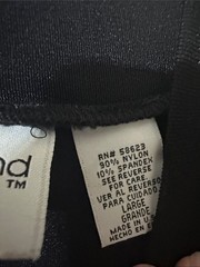 kathy ireland Black Short-Sleeve Mock Neck Tee