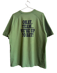 UNIQLO UT Peanuts Charlie Brown Raglan T-Shirt Green Men’s M Vintage Style