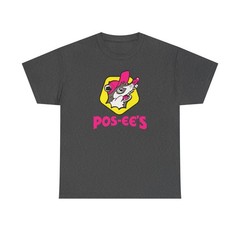 Pos-EE’s Whimsical Raccoon Graphic Tee | Cute Cartoon Shirt