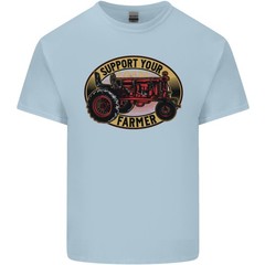 Farming Support Your Local Farmer Mens Light Cotton T-Shirt