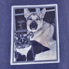 Graphic T-Shirt Bundle Men 3XL German Shepherd Dog Lover Streetwear Big Tall 4pc