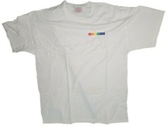 LGBTQ Pride T-Shirts Embroidered LGBT Gay Rainbow Bar USA Shirt Second Irregular