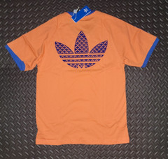 NEW MENS ADIDAS ORIGINALS CALIFORNIA 3 STRIPES TREFOIL SHIRT ~ MEDIUM J4431 RARE