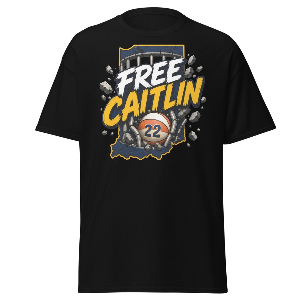 Caitlin Clark Shirt FREE CAITLIN Tee Indiana Basketball Fan Gear