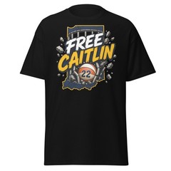 Caitlin Clark Shirt FREE CAITLIN Tee Indiana Basketball Fan Gear