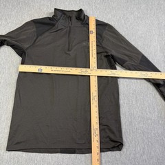 The North Face Shirt Mens Medium Black FlashDry XD 1/4 Zip Pullover Athletic Tec