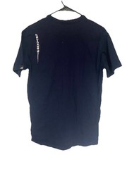 Y2K Tribal Tattoo Graphic T-shirt Mens M Navy Blue Gothic Grunge Punk Streetwear
