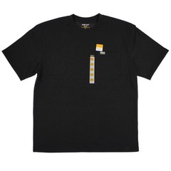 Ariat Rebar Men’s Work T-Shirt Short Sleeve Pre-Shrunk Cotton Strong One-Pocket