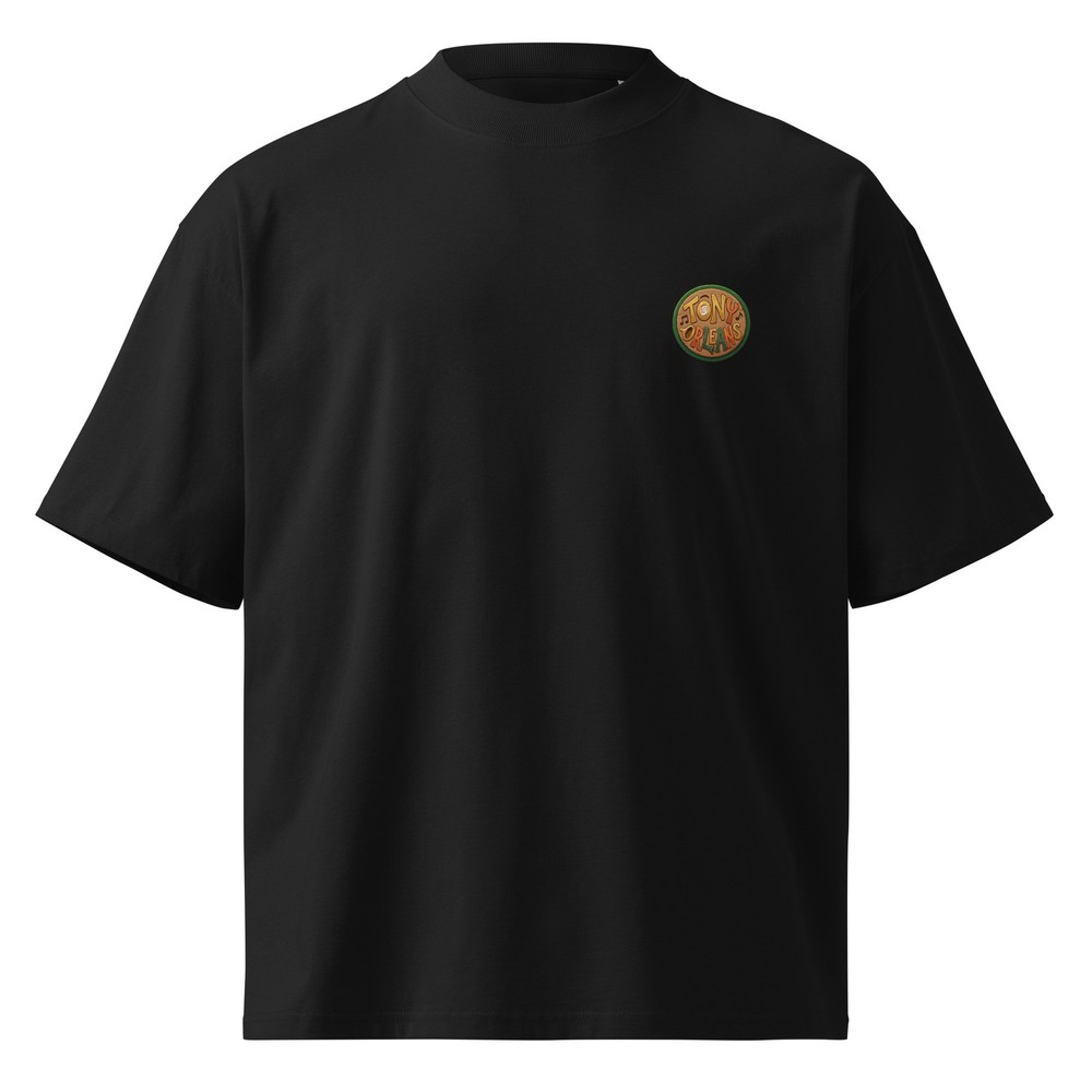 T-shirt Oversize Jazz Trumpet – Cotone Biologico (Stampa Fronte/Retro)