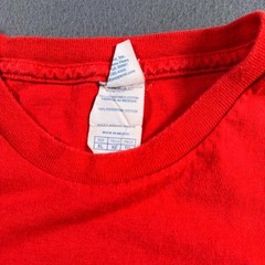 NCAA Ritz Cracker T-Shirt – X-Large Red College Football Good Condition! Mens XL