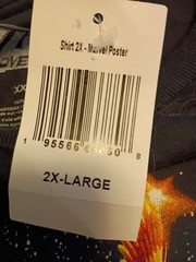 Men’s Marvel Studios Thor Love and Thunder Graphic T-Shirt Black 2XL NWT