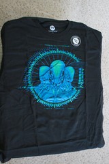 WestWorld Loot Crate Large shirt Synthetic Drone Robot Heads HBO