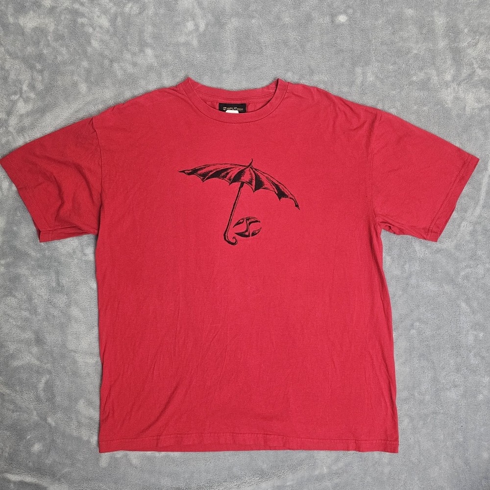 Split skateboards shirt y2k vintage 90s Corey Duffel XL