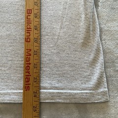 Vintage 90s Single Stitch T-Shirt Mens Small Gray Striped Grayton Beach USA Made
