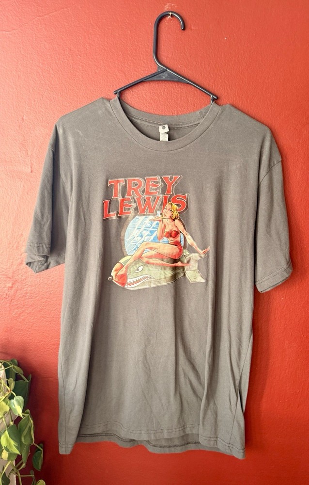 Trey Lewis Country Music Graphic Tee – Size L