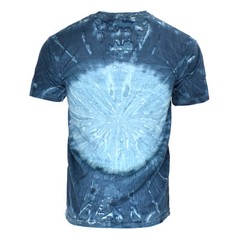 VTG Sharks Tie Dye Attack Nature Wildlife Aquatic Blue Island Mens Tee Shirt – M