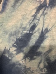 RARE Vintage 80s Led Zeppelin Icarus 1984 USA Tie Dye Blue Tee Shirt Men’s XL