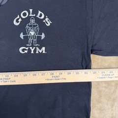 Darc Sport x Gold’s Gym On Fire Premium Tee Black Medium LCTT001-344-001-M NEW