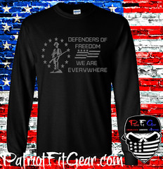 t-shirt,Defenders of Freedom,We Are Everywhere,Gun Rights,Molon Labe,Minuteman